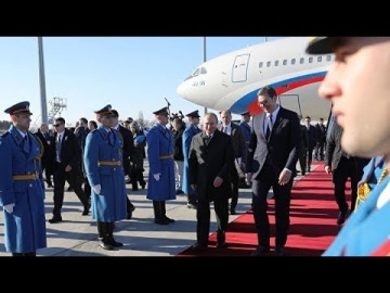 Владимир Путин прилетел в Сербию смотреть онлайн