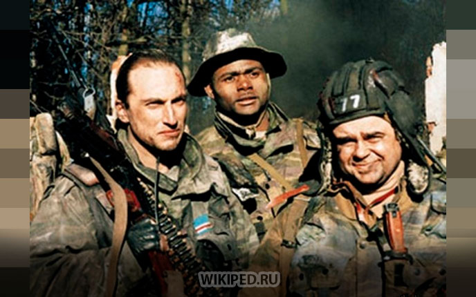 В массовке снимались солдаты, которые воевали в Чечне