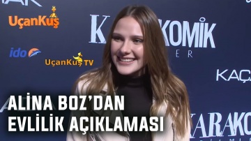 Alina Boz'dan Evlilik Açıklaması  Uçankuş TV Magazin