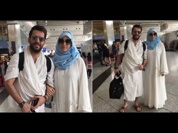 Мурат Йылдырым и его супруга Имани Эльбани отправились в хадж.