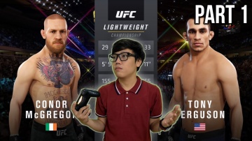 Conor McGregor Vs Tony Ferguson - UFC 3 - Part 1
