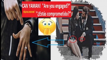 Can Yaman, Is He Engaged? What did he answer on the television show he attended? Description ?