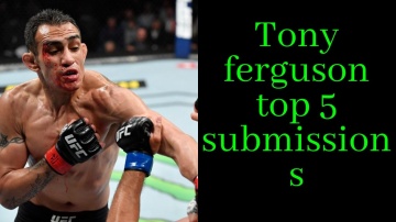 Tony Ferguson TOP 5 SUBMISSIONS in UFC