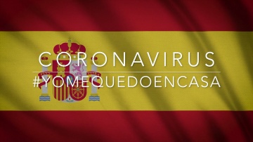 Stop coronavirus. Quédate en casa. Карантин в Испании. Лексика на тему коронавирус. #yomequedoencasa